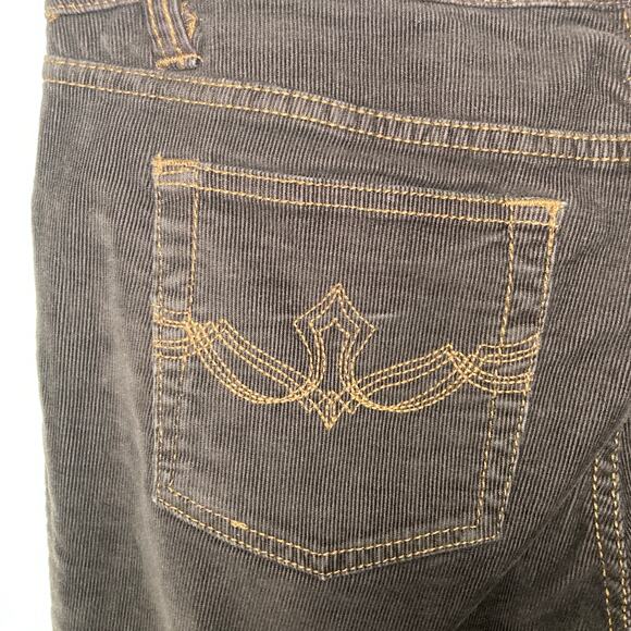 Squeeze Jeans Vintage Women's Brown Corduroy Bootcut Pants - Picture 5 of 7